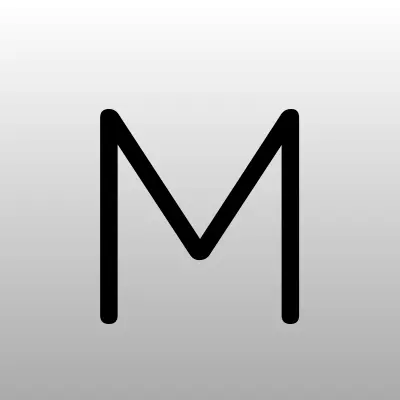 M-cosmetics, сеть магазинов профессиональной косметики, лого-визитка