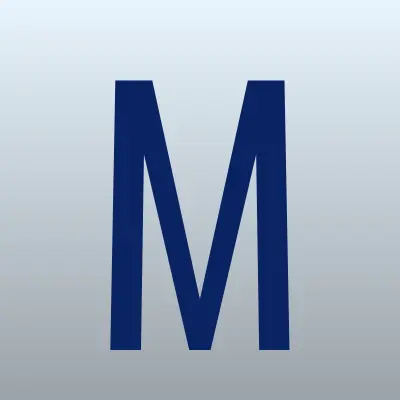M-cosmetics, сеть магазинов профессиональной косметики, лого-визитка