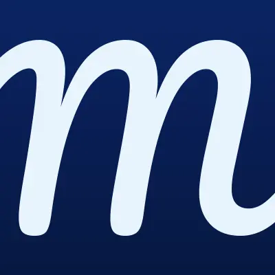 M-cosmetics, сеть магазинов профессиональной косметики, лого-визитка